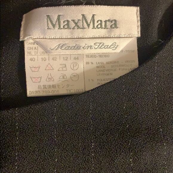 Max Mara pinstripe wool sheath dress - Picture 3 of 7